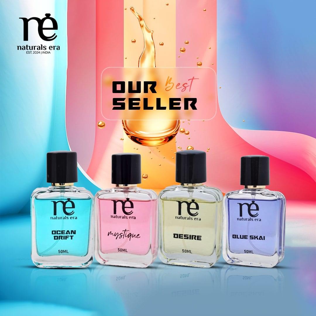 Exclusive Perfume Gift Pack – 4 luxurious fragrances in 50ml bottles